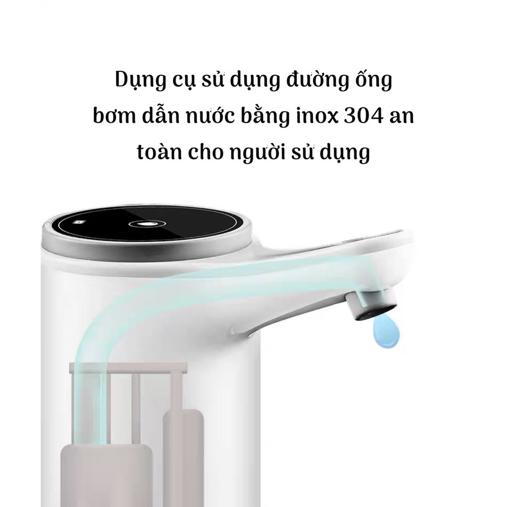 Máy rót bia rượu, bơm nước có sạc pin