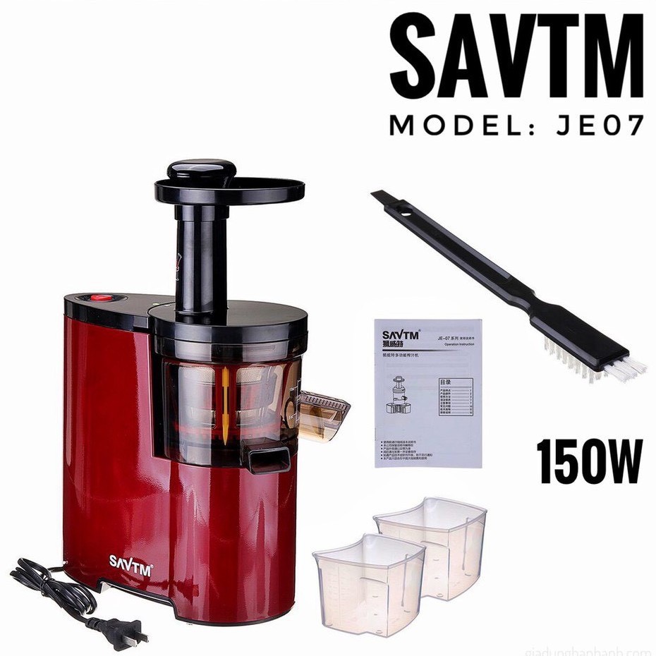 Máy Ép Trái Cây Tốc Độ Chậm SAVTM JE07