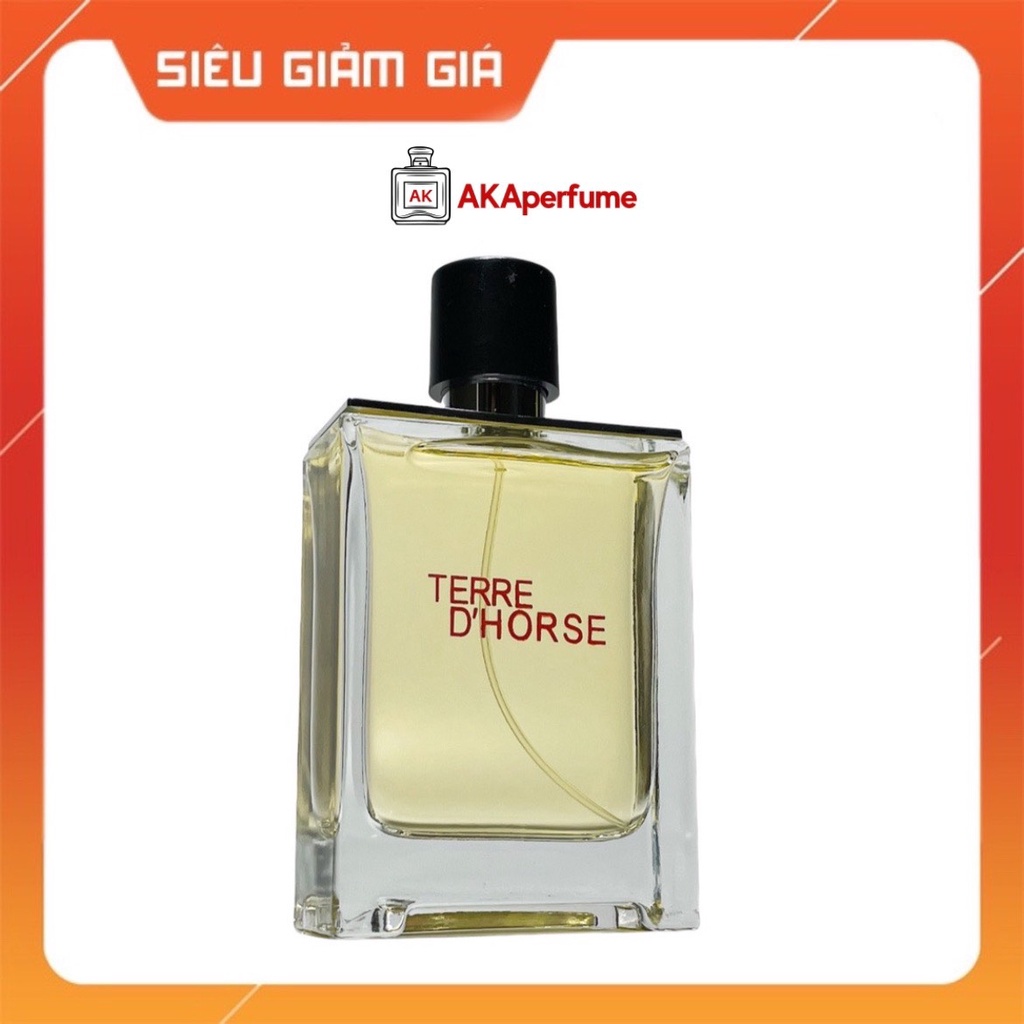 Nước hoa nam chính hãng Jean Miss hiệu Terre D’Horse hương gỗ trung tính bền mùi for men EDP 100ml - AKAperfume.store