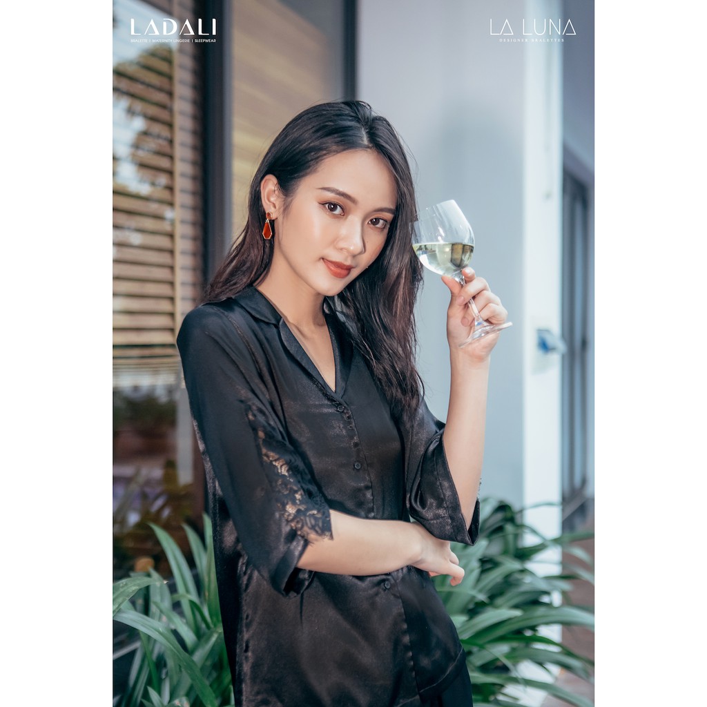 [HÀNG THIẾT KẾ] Bộ Ngủ Pyjama Lụa Satin - BN14 Bộ Ngủ Cao Cấp Thương Hiệu Ladali | BigBuy360 - bigbuy360.vn