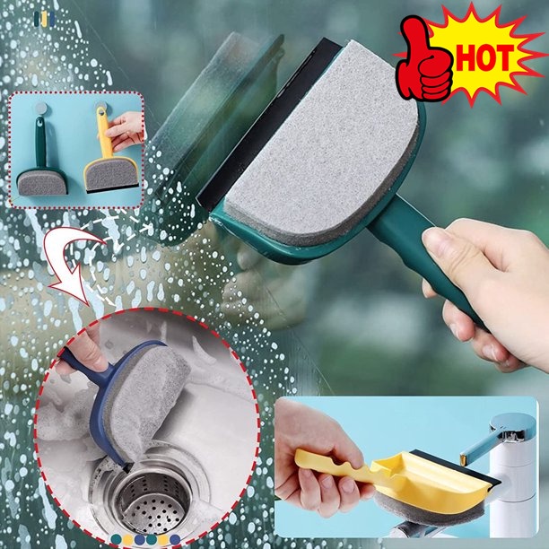 Cây Lau Kiếng Đa Năng 2 in 1, Cây Lau Kính Gạt Nước, Gạt Kính Đa Năng, Cây lau kính cầm tay Giá Rẻ – Gạt kính , Gạt nước