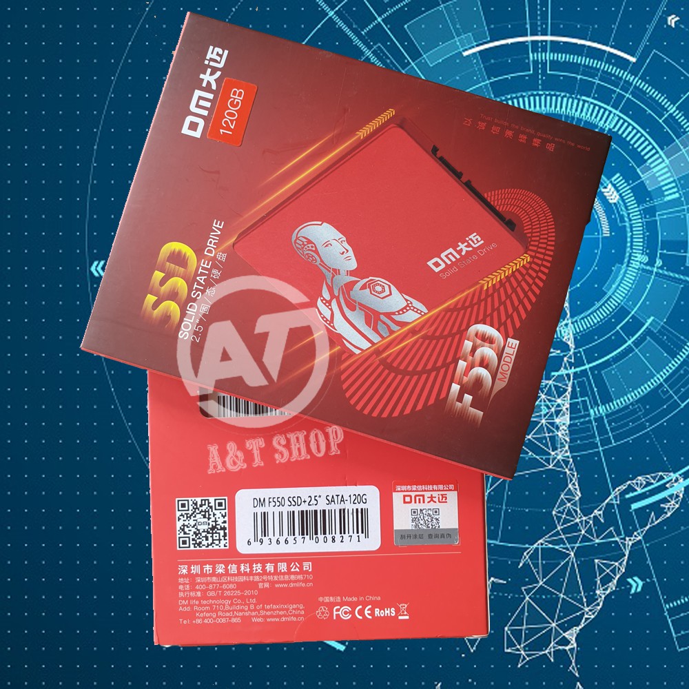 Ổ SSD 2.5 SATA DM CHÍNH HÃNG BẢO HÀNH 36 THÁNG