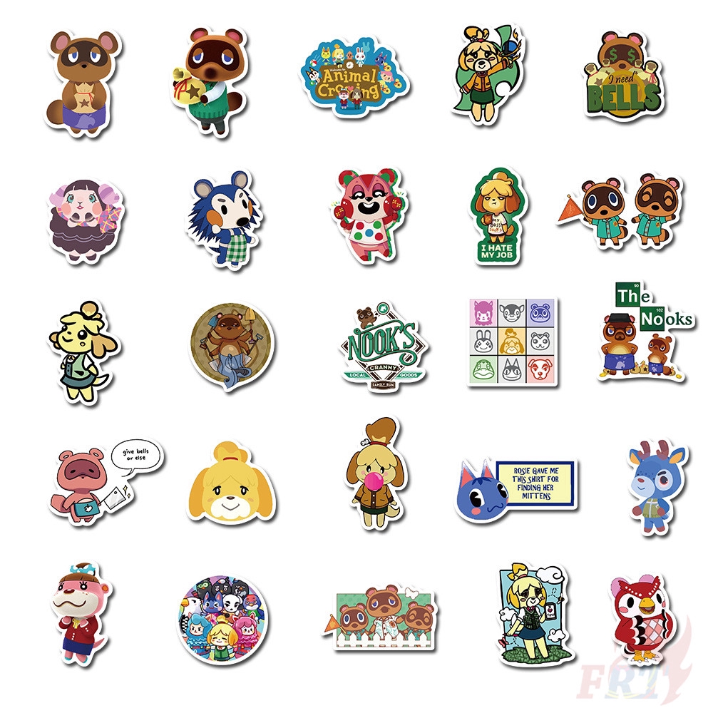 Set 50 Sticker Dán Hình Động Vật