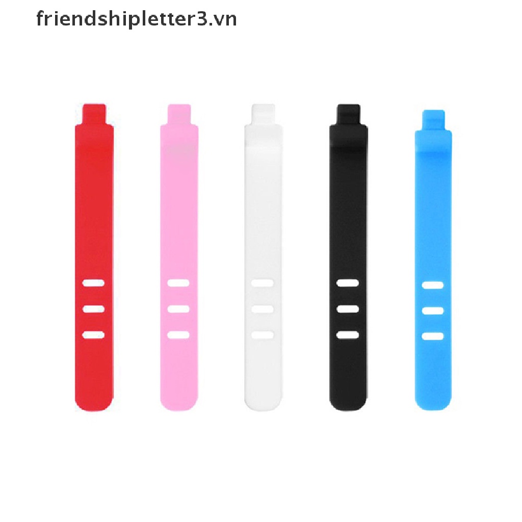 Bộ 3 Dây Quấn Cáp Sạc Bằng Silicone Tiện Dụng