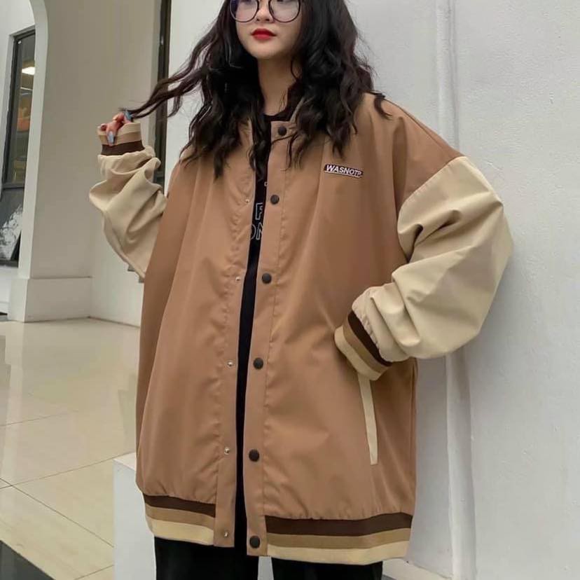 Áo Khoác Dù BOMBER WASN Unisex [2 Màu ] - GinniShop | BigBuy360 - bigbuy360.vn