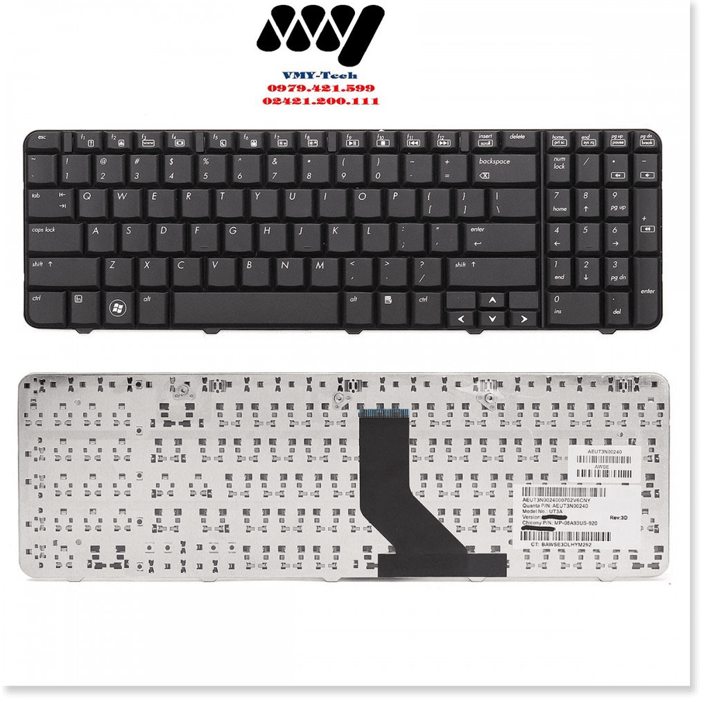 LINH KIỆN LAPTOP ✅ Bàn Phím Laptop Hp Compaq CQ60 CQ60Z G60 G60T