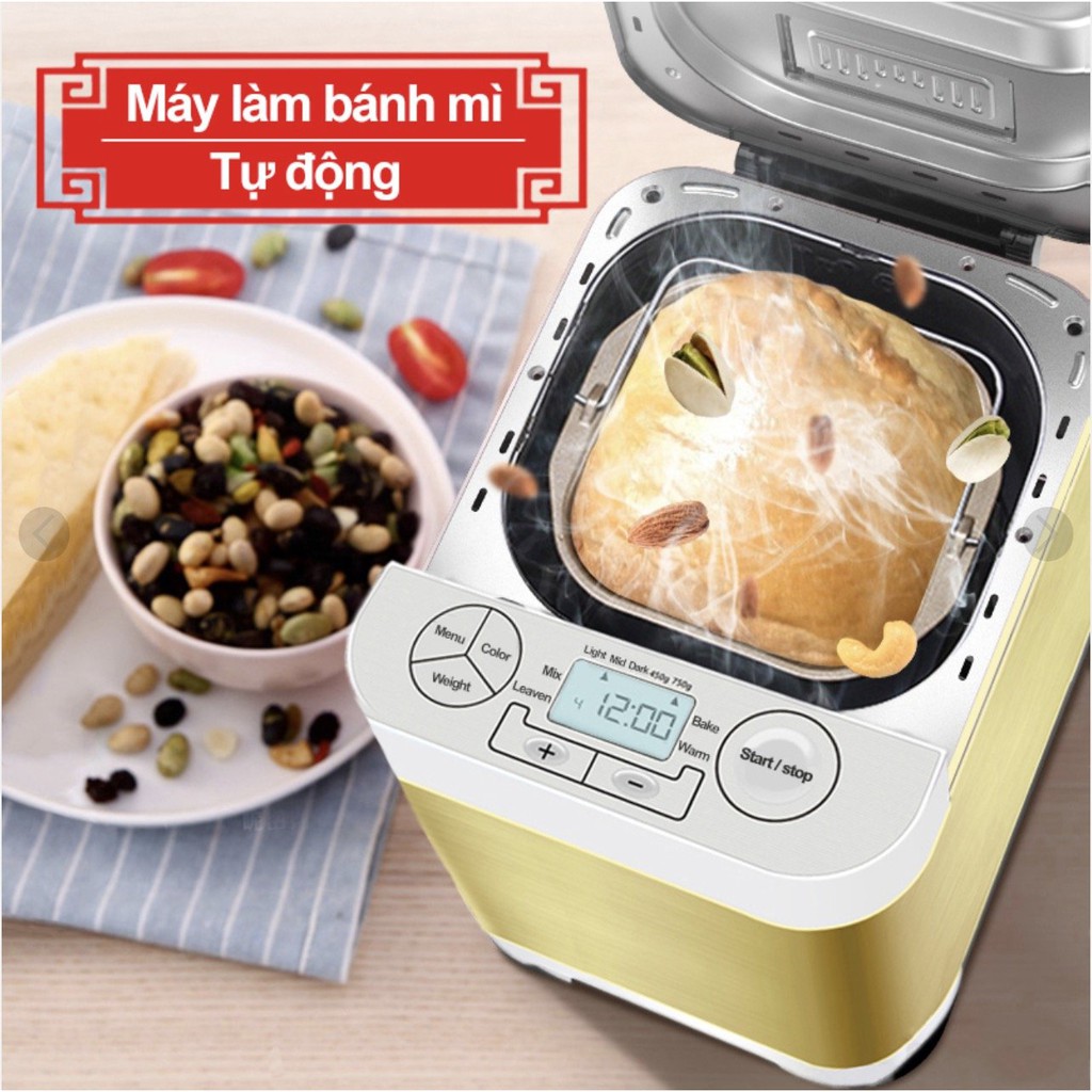 Máy làm bánh mì tự động Donlim DL-T06A