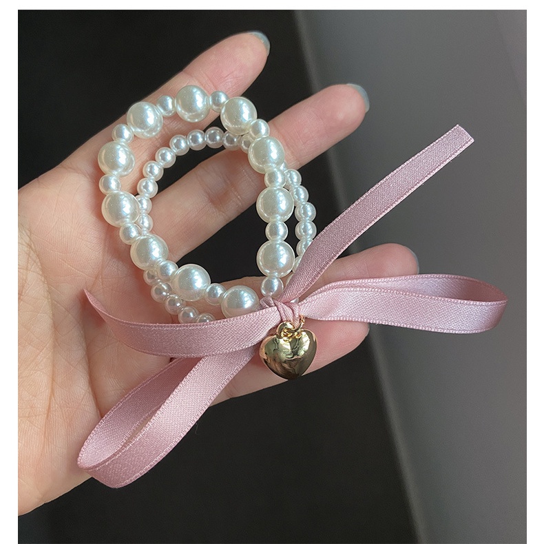 ✨✨Nơ Cài Tóc Đính Ngọc Trai Phong Cách Hàn Quốc Thời Trang Xuân Hè 2022