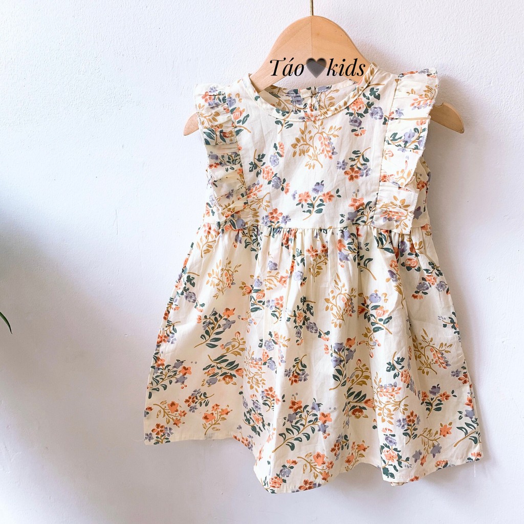 Đầm Trẻ Em 💖 𝘍𝘳𝘦𝘦𝘴𝘩𝘪𝘱 + 𝘛ặ𝘯𝘨 𝘒è𝘮 𝘛𝘶𝘳𝘣𝘢𝘯 💖 Váy Thô Hàn Mềm Mịn, Hoạ Tiết Nhẹ Nhàng - B&B SHOP KIDS