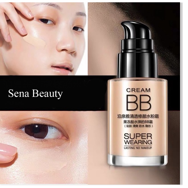 [Mã giảm giá shop] Kem Nền BB Cream Super Wearing Của Bioaqua Hàng Nội Địa Trung