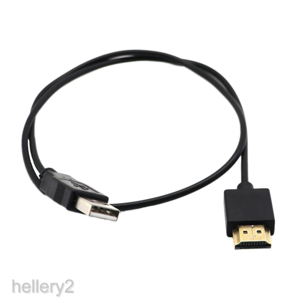 Cáp chuyển đổi USB 2.0 đầu dương sang đầu HDMI 0.5M