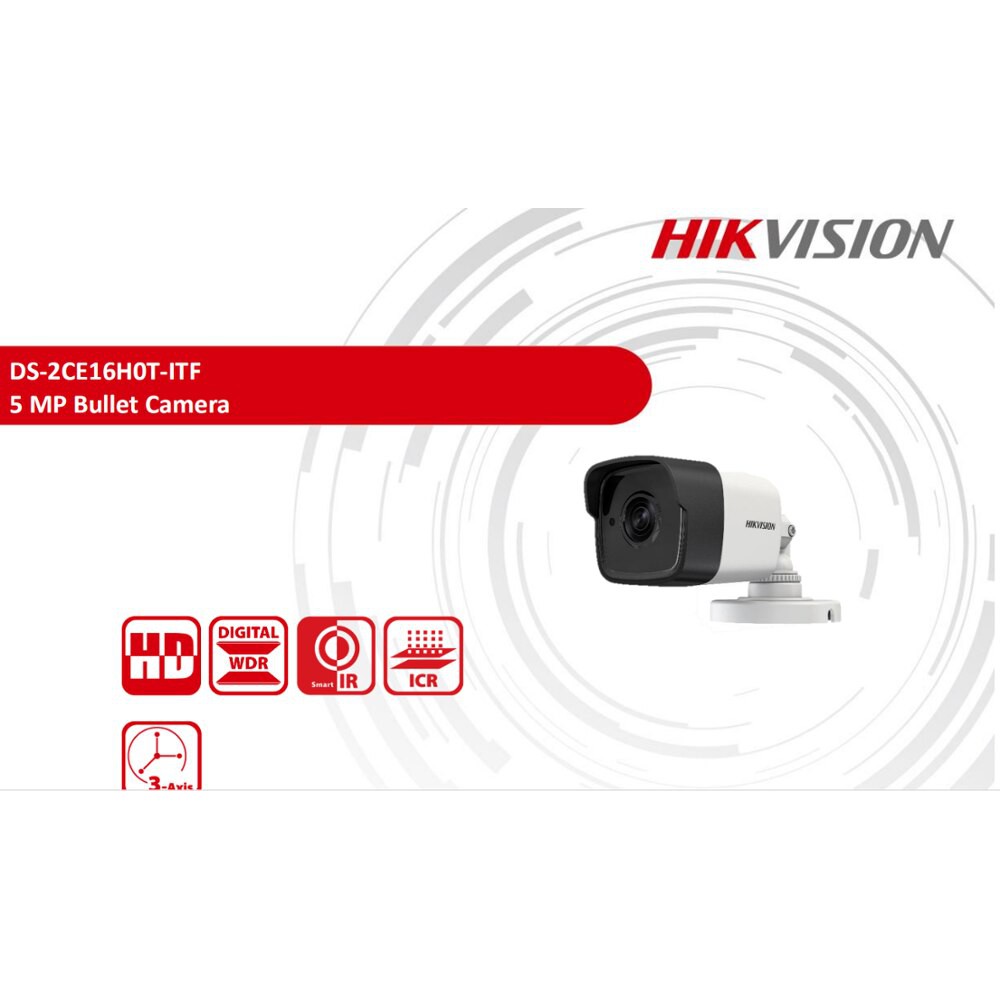 Camera HDTVI Hikvision DS-2CE16H0T-ITF