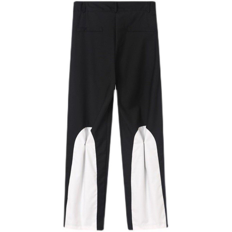 Quần vải xếp nếp cúc bấm sau // M4 Outfit