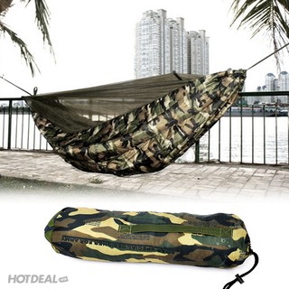 Võng dù rằn ri có mùng