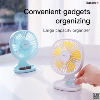 ✔chính hãng ✔quạt mini để bàn baseus baseus pudding-shaped fan