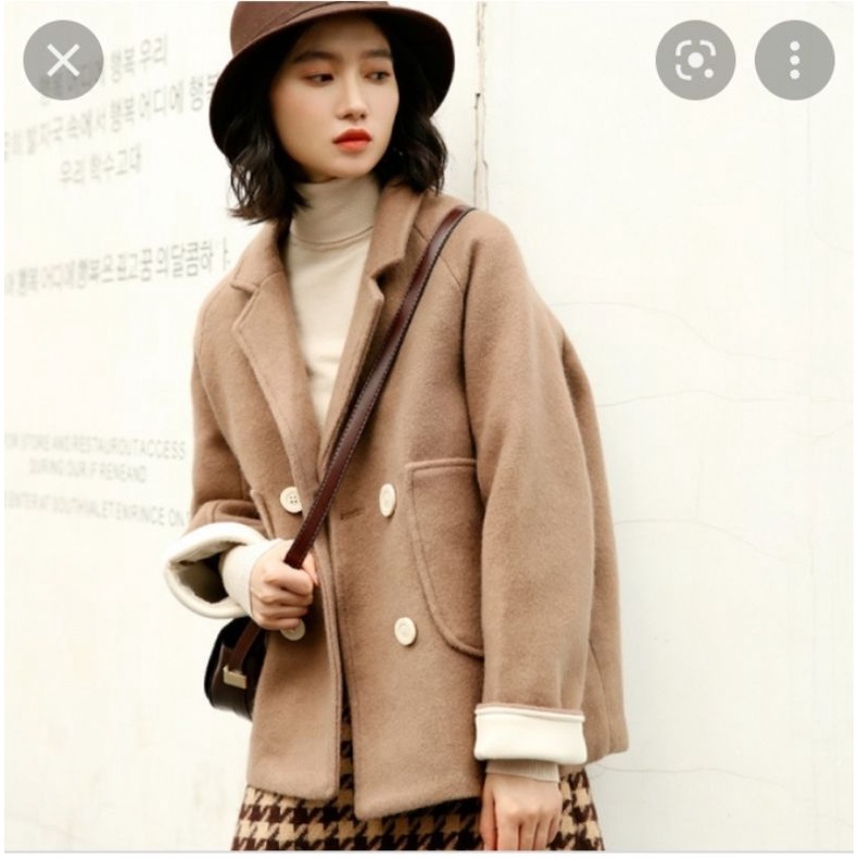 Áo dạ Nhật lông cừu chính hãng