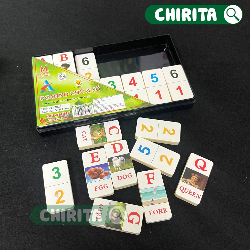 Cờ Domino Ngà Chính Hiệu Liên Hiệp Thành / FATACO Khách Chọn Mẫu - Cờ Domino Ngà , board game Đồ Chơi Cho Bé CHIRITA