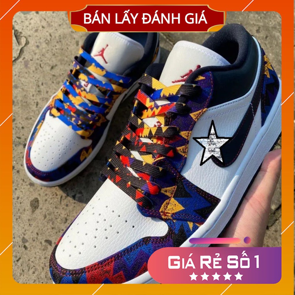 GIÀY AIR JORDAN 1 LOW - NOTHING BUT NET- Cao Cấp Full Size Nam Nữ 36 – 44