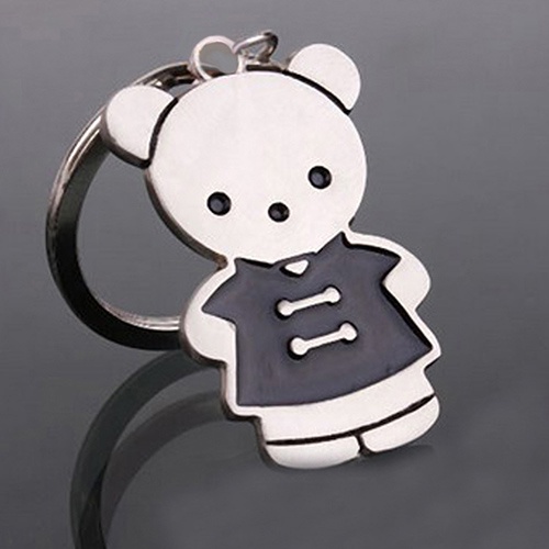 Set 1 cặo móc khóa hình gấu đáng yêu cho các cặp đôi