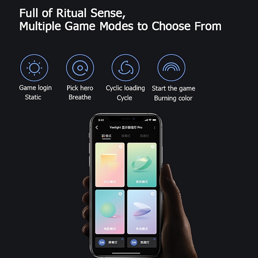 Đèn màn hình Xiaomi YEELIGHT phiên bản Pro - Chuyển màu sắc theo màn hình thông qua Razer Chroma và Overwolf