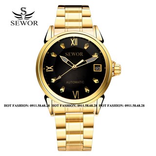 Đồng hồ cơ nam thương hiệu SEWOR cao cấp mã DHSE9012