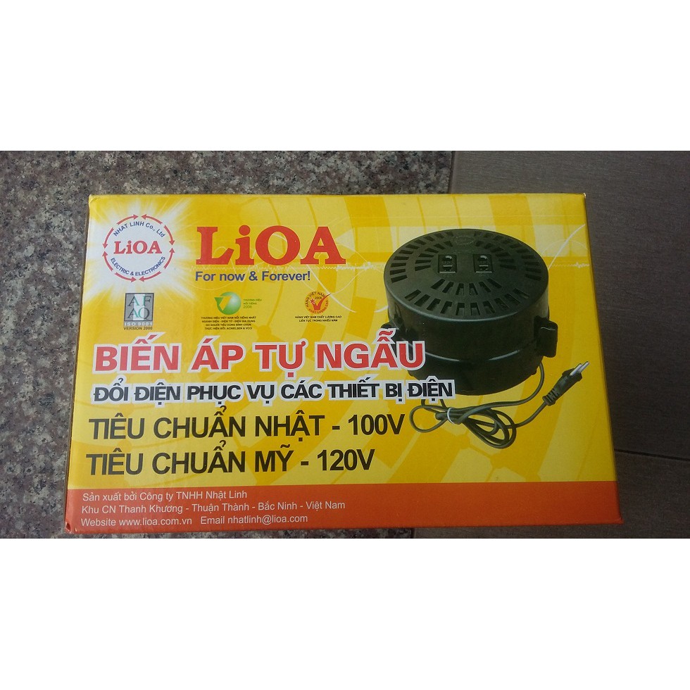 Đổi nguồn 1200 W LioA đầu ra 100 vôn và 120 vôn loại tốt