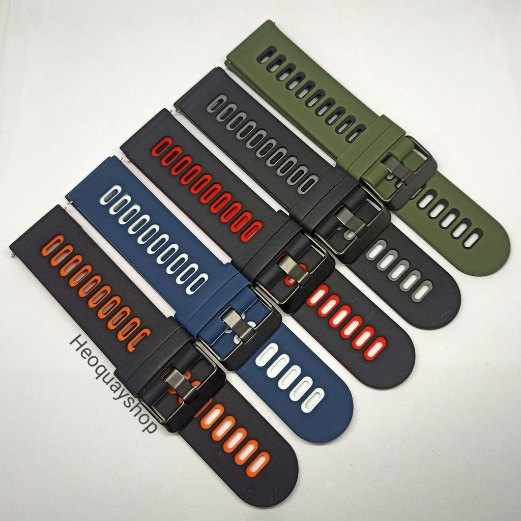 Dây Đeo silicon 22mm cho ĐH Huawei GT2, GT3 46mm GT2,GT3 pro ,GT3 SE,GT runner,Watch3 ,Watch 3 pro. về