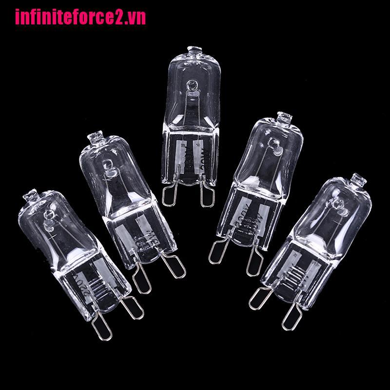 5 Đèn halogen G9 20 / 40 / 60w 220v chất lượng cao