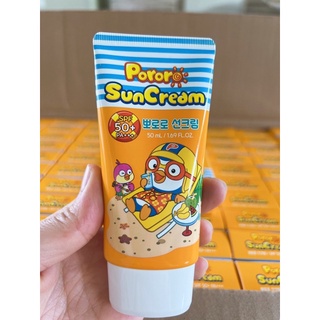 Kem Chống Nắng Pororo Pororo Baolulu Little Penguin Nhập Khẩu Hàn Quốc Cho Trẻ Em SPF50 + PA + + + 50Ml
