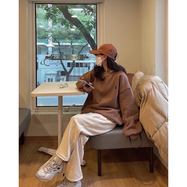 Áo sweater nỉ bông QC M545