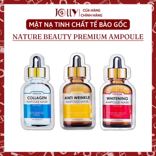 [ CHÍNH HÃNG ] MẶT NẠ TINH CHẤT TẾ BÀO GỐC NATURE BEAUTY PREMIUM AMPOULE MASK
