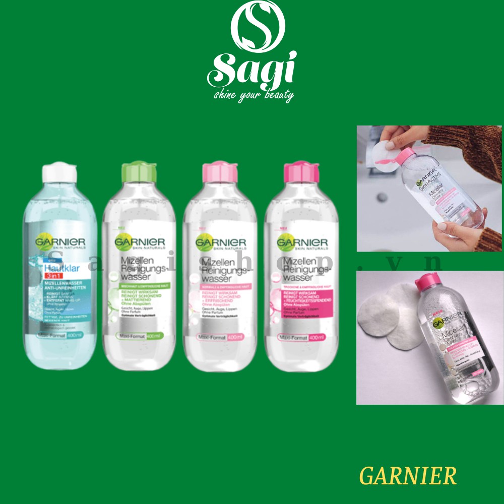 [MẪU MỚI 2021] Nước Tẩy Trang Garnier Micellar Cleansing Water