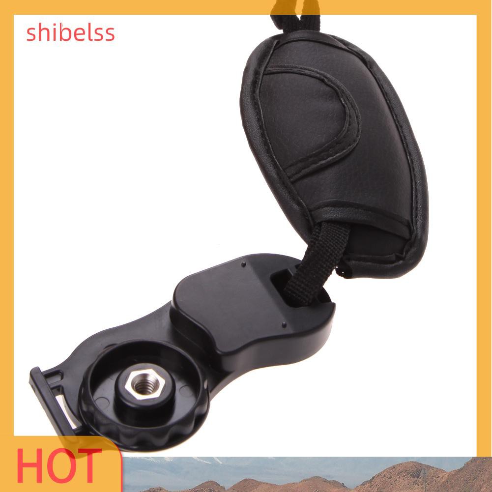 （ʚshibelss）PU Wrist Strap Camera Hand Grip for Canon EOS Nikon Sony Olympus SLR DSLR