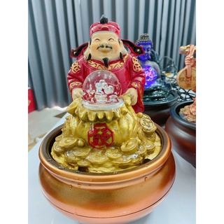 Thác nước phong thuỷ đề bàn may mắn, Thác Nước Thần Tài