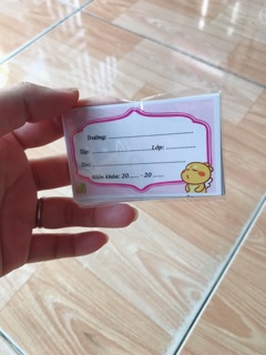 10 Ô Nhãn Vở Học Sinh[ có sẵn keo]