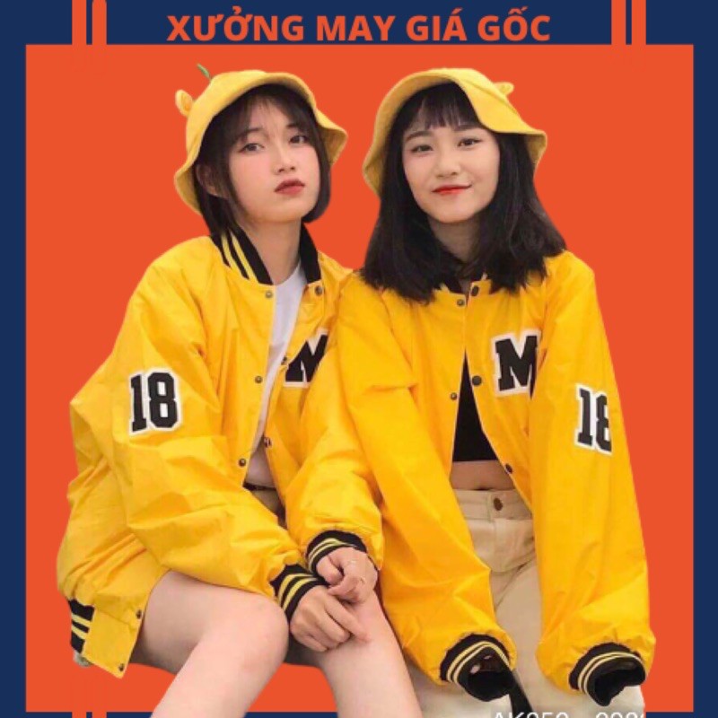 🎆𝐃𝐮̀ 𝟐 𝐋𝐨̛́𝐩🎆 252 Áo Khoác Dù Cặp Chữ M Cao Cấp (Kèm Video, Hình Thật)