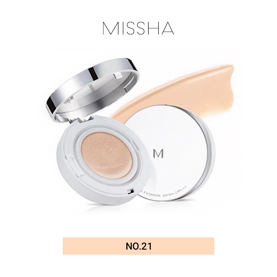 Phấn Nước Missha NEW EDITION Che Phủ Hoàn Hảo M Magic Cushion SPF 50+ PA+++ 15g