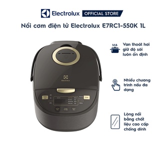 Nồi cơm điện tử Electrolux E7RC1-550K 1L ( thumbnail