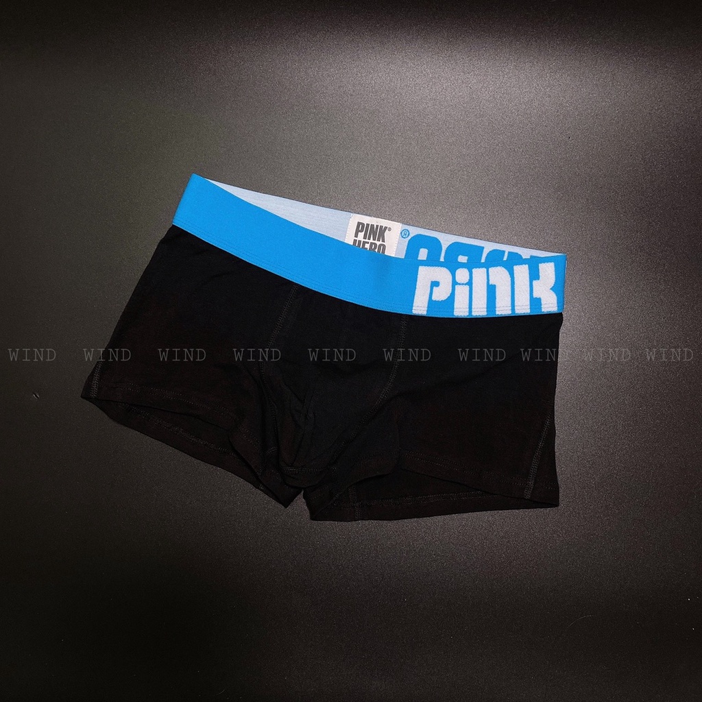 Quần lót nam, Quần sịp nam BOXER PINK HERO [ SIÊU XỊN ] Chất Cotton 100% PINK HERO