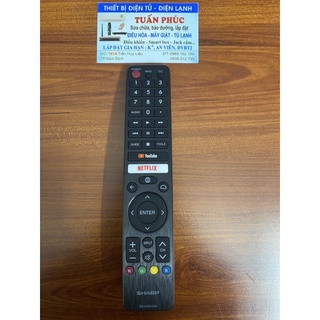 Remote điều khiển Tivi Sharp Chính Hãng