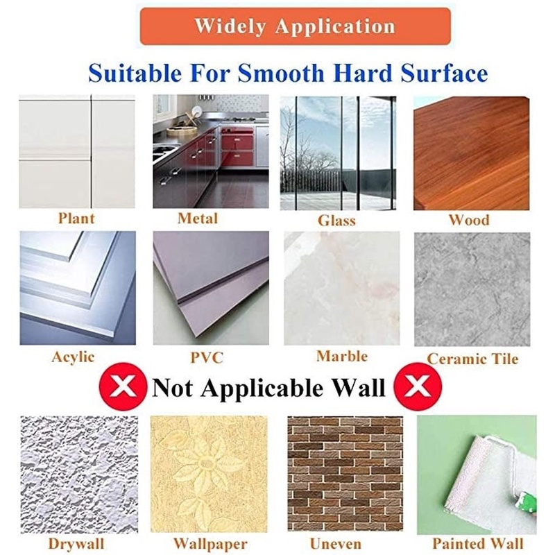 Móc Treo Chìa Khóa Dán Tường Bằng Nhựa Trong Suốt 6*6Cm