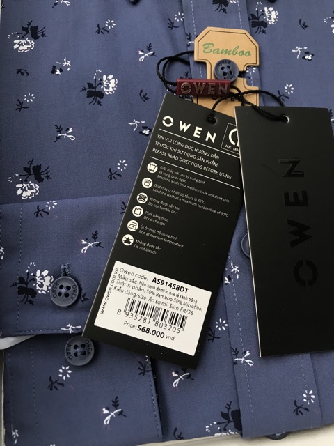 Somi dài tay OWEN - hàng chính hãng công ty