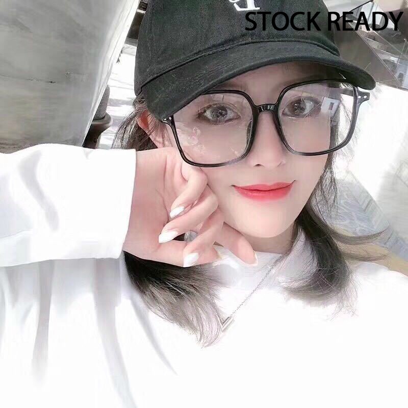 Mắt Kính Gọng Vuông Chống Bức Xạ Thời Trang Hàn Quốc Chất Lượng Cao