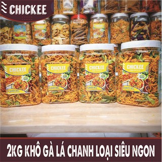 2kg khô gà lá chanh loại đặc biệt thơm ngon