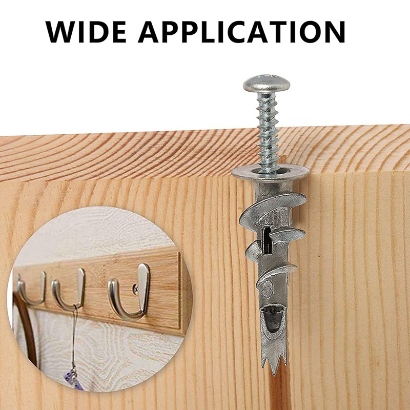 40 chiếc Tấm thạch cao tự lái bằng kim loại có vít 4,5 x 35mm cho tấm thạch cao một lớp và hai lớp