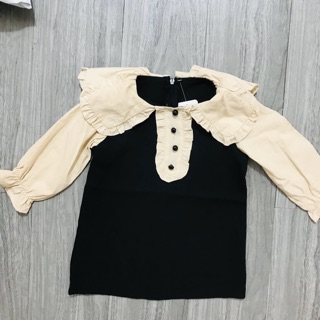 Váy phối cổ bèo