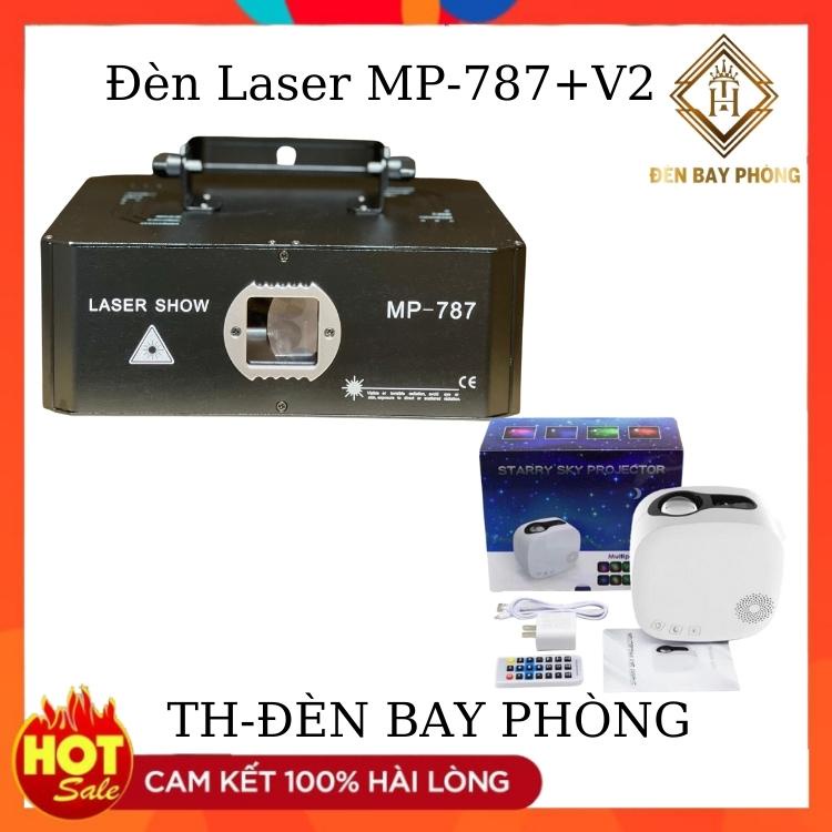 Đèn Laser Phòng Bay MP 787 Chiếu Hình 3D Với Hơn 1500 Hiệu ứng Dùng Cho Bay Phòng, Bar, KTV, karaoke