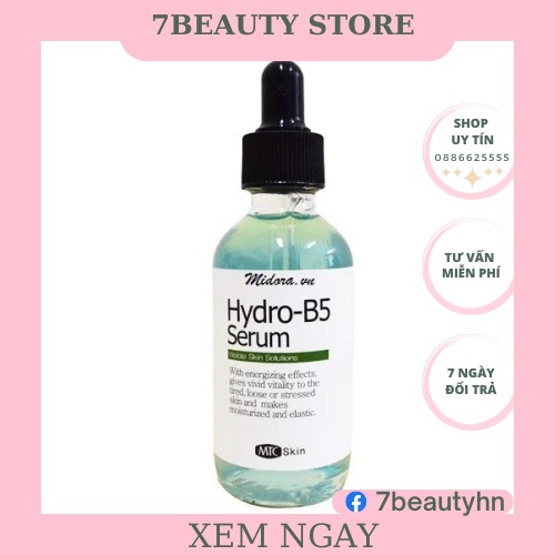 Serum hydro B5 MTC dùng trong spa