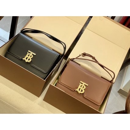 Túi Đeo Vai / Túi Xách / Túi Xách Mini Burberry Có Khóa Kéo Phong Cách Boho Cho Nữ