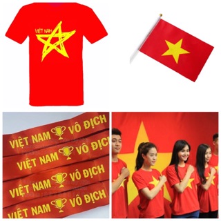 Băng rôn cổ vũ bóng đá "Việt Nam vô địch"